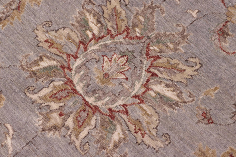 handmade Traditional Kafkaz Lt. Gray Gold Hand Knotted RECTANGLE 100% WOOL area rug 8x10
