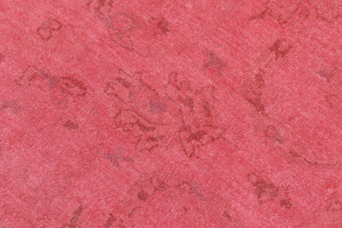 handmade Over Dyed Over Dyed Pink Blue Hand Knotted RECTANGLE 100% WOOL area rug 8' x 10'