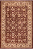 Eclectic Ziegler Anne Brown/Beige Wool Rug - 8'9'' x 12'0''
