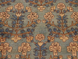 handmade Transitional Antique Lt. Blue Tan Hand Knotted RECTANGLE 100% WOOL area rug 9x11
