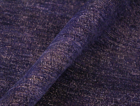 handmade Over Dyed Over Dyed Purple Purple Hand Knotted RECTANGLE 100% WOOL area rug 9' x 12'