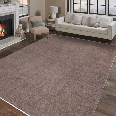 handmade Over Dyed Over Dyed Lt. Gray Lt. Gray Hand Knotted RECTANGLE 100% WOOL area rug 8' x 10'