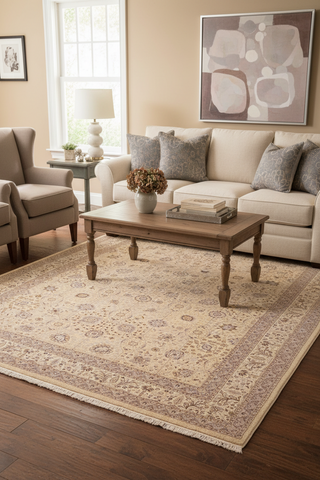 handmade Traditional  Lt. Gold Lt. Gold Hand Knotted RECTANGLE 100% WOOL area rug 10'X15'