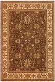 Classic Ziegler Natacha Brown/Beige Wool Rug - 9'0'' x 12'1''