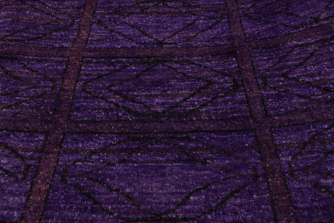 A08172, 410"x 6 4",Over Dyed                     ,5x6,Purple,RED,Hand-knotted                  ,Pakistan   ,100% Wool  ,Rectangle  ,652671171765