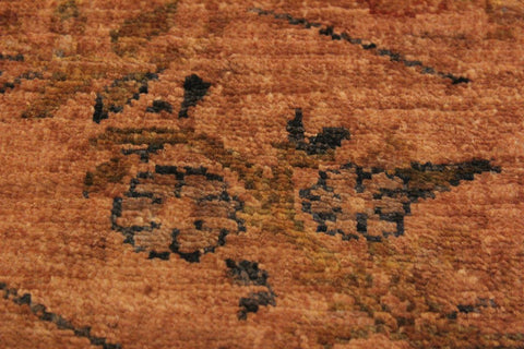 A08173, 4 1"x 5 8",Over Dyed                     ,4x6,Orange,ORANGE,Hand-knotted                  ,Pakistan   ,100% Wool  ,Rectangle  ,652671171772