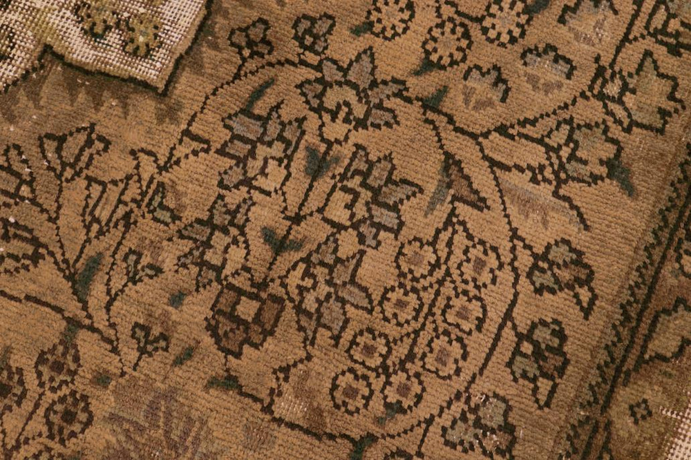 handmade Vintage Vintage Blue Charcoal Hand Knotted RECTANGLE 100% WOOL area rug 7x10