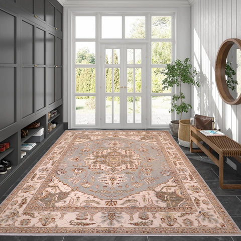handmade Traditional Kafkaz Lt. Blue  Hand Knotted RECTANGLE 100% WOOL area rug 10' x 14'