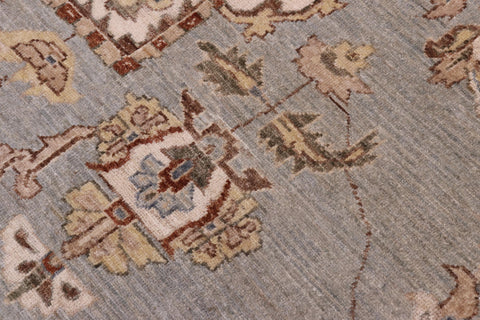 handmade Traditional Kafkaz Lt. Blue  Hand Knotted RECTANGLE 100% WOOL area rug 10' x 14'