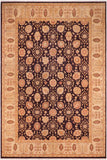 Classic Ziegler Tina Aubergine/Beige Wool Rug - 8'11'' x 12'0''