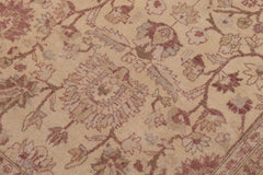 handmade Traditional Kafkaz Gold Lt. Gray Hand Knotted RECTANGLE 100% WOOL area rug 6'X9'