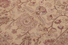 handmade Traditional Kafkaz Gold Lt. Gray Hand Knotted RECTANGLE 100% WOOL area rug 6'X9'