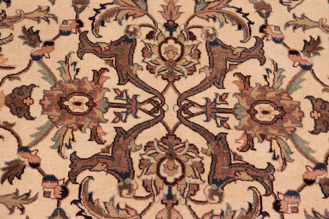 handmade Traditional Kafkaz Ivory Ivory Hand Knotted RECTANGLE 100% WOOL area rug 6' x 9'