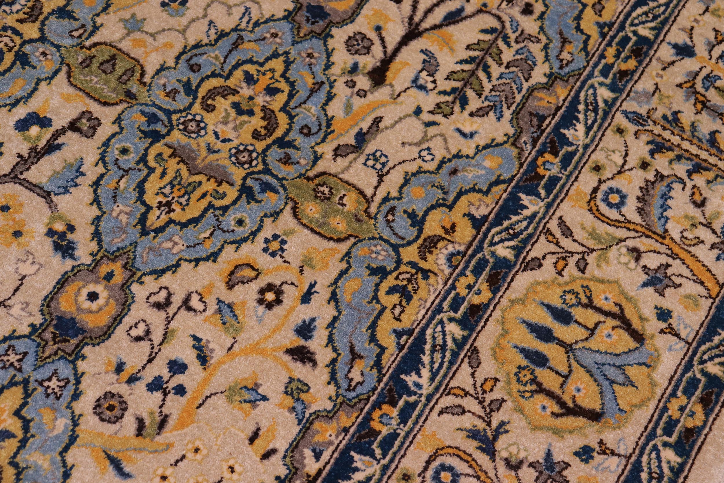 handmade Transitional Design Lt. Gray Lt. Gray Hand Knotted RECTANGLE 100% WOOL area rug 6' x 9'
