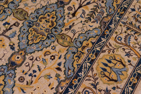 handmade Transitional Design Lt. Gray Lt. Gray Hand Knotted RECTANGLE 100% WOOL area rug 6' x 9'