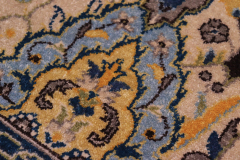 handmade Transitional Design Lt. Gray Lt. Gray Hand Knotted RECTANGLE 100% WOOL area rug 6' x 9'