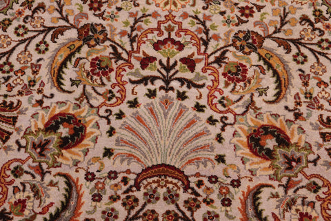 handmade Traditional Design Lt. Gray Charcoal Hand Knotted RECTANGLE 100% WOOL area rug 6' x 9'