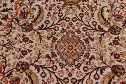 handmade Traditional Design Lt. Gray Charcoal Hand Knotted RECTANGLE 100% WOOL area rug 6' x 9'