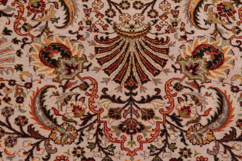 handmade Traditional Design Lt. Gray Charcoal Hand Knotted RECTANGLE 100% WOOL area rug 6' x 9'
