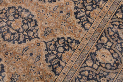 handmade Transitional Design Rust Teal Hand Knotted RECTANGLE 100% WOOL area rug 6' x 9'