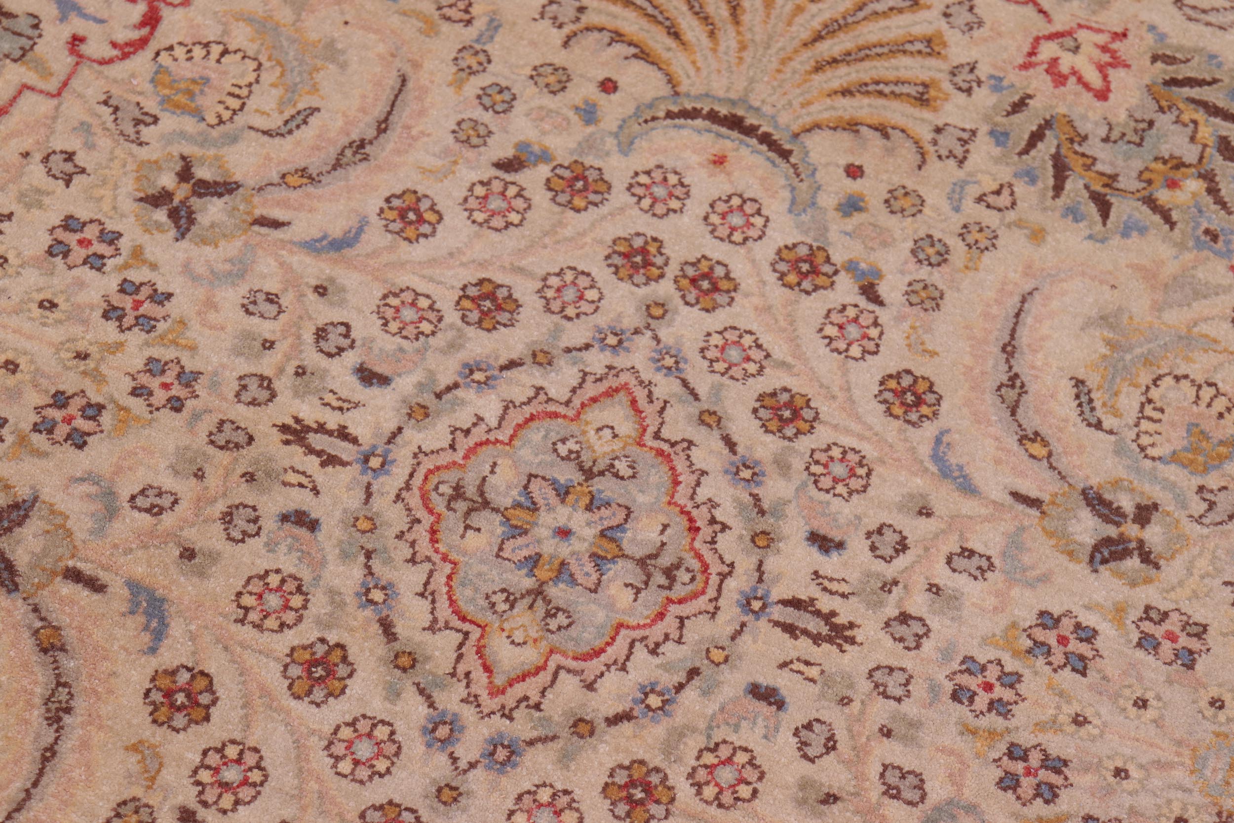handmade Transitional Design Lt. Gray Lt. Gray Hand Knotted RECTANGLE 100% WOOL area rug 6' x 9'