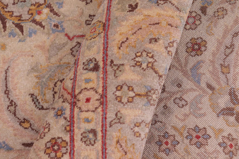 handmade Transitional Design Lt. Gray Lt. Gray Hand Knotted RECTANGLE 100% WOOL area rug 6' x 9'