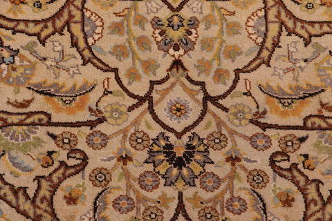 handmade Transitional Design Lt. Gray Brown Hand Knotted RECTANGLE 100% WOOL area rug 6' x 9'