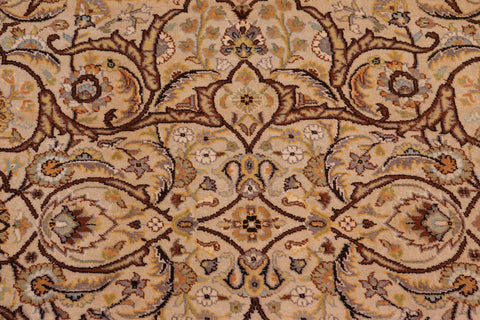 handmade Transitional Design Lt. Gray Brown Hand Knotted RECTANGLE 100% WOOL area rug 6' x 9'