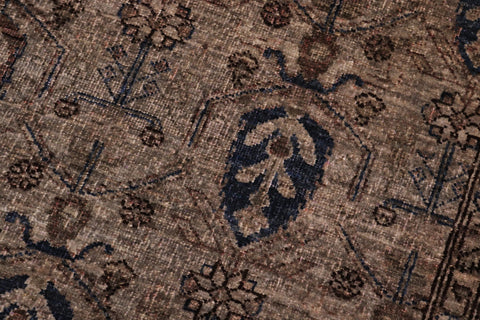 handmade Over Dyed Over Dyed Gray Gray Hand Knotted RECTANGLE 100% WOOL area rug 8' x 10'