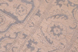 handmade Traditional Kafkaz Ivory Gray Hand Knotted RECTANGLE 100% WOOL area rug 8 x 10