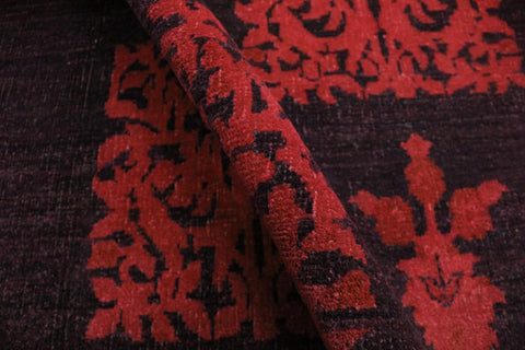 A09066 3 4"x 410"Over Dyed                     3x5PurplePINKHand-knotted                  Pakistan   100% Wool  Rectangle  652671174001