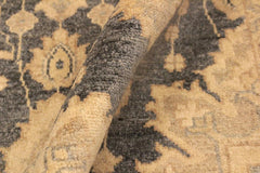 handmade Traditional Kafkaz Gray Tan Hand Knotted RECTANGLE 100% WOOL area rug 4X6