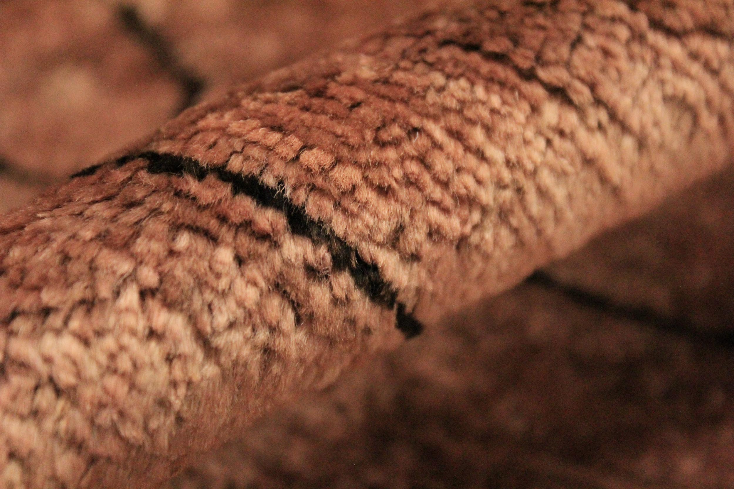 handmade Over Dyed Over Dyed Brown Dark Brown Hand Knotted RECTANGLE 100% WOOL area rug 4' x 6'