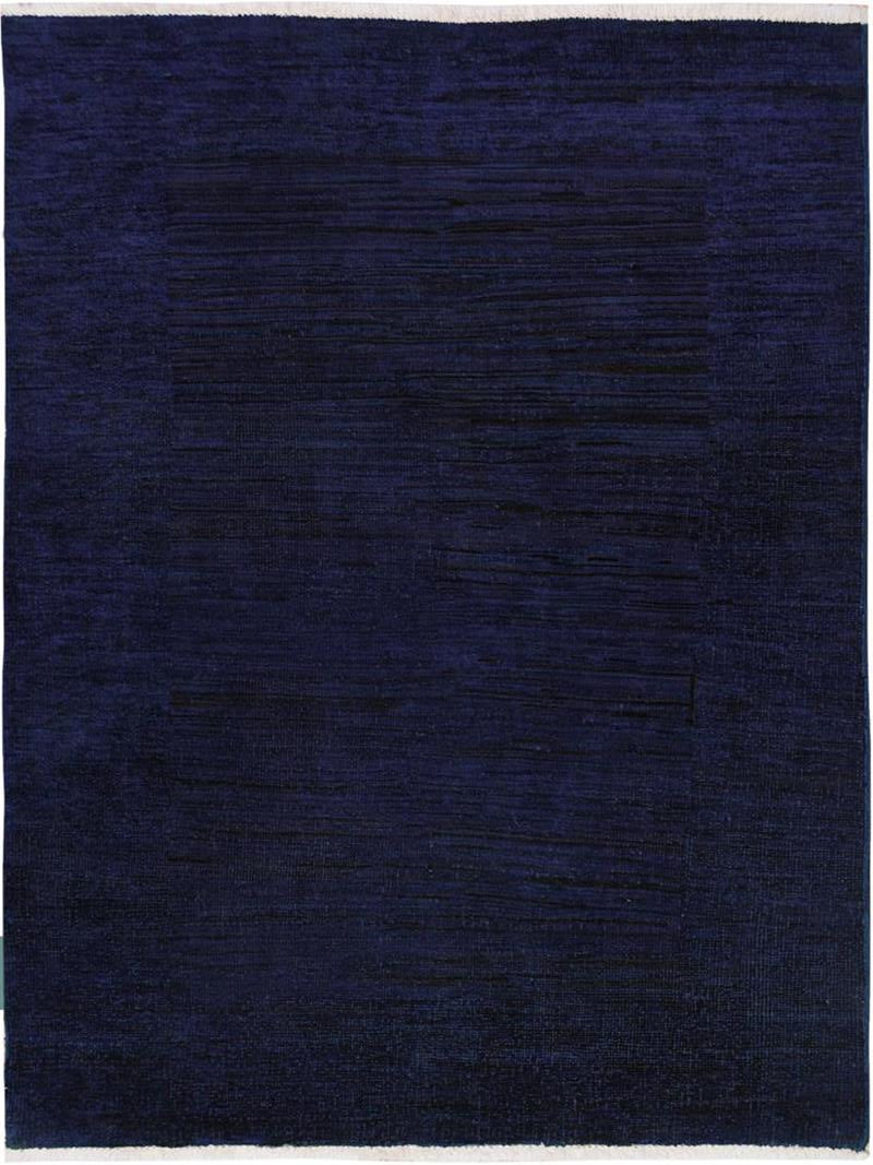 A09086, 3 1"x 4 7",Over Dyed                     ,3x5,Blue,PURPLE,Hand-knotted                  ,Pakistan   ,100% Wool  ,Rectangle  ,652671174209