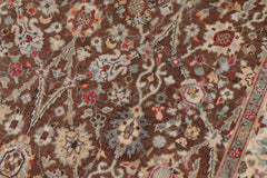 handmade Transitional Design Brown Ivory Hand Knotted RECTANGLE 100% WOOL area rug 3'X5'