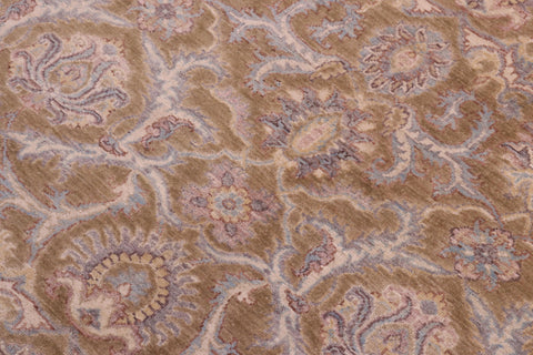 handmade Traditional Kafkaz Gold Ivory Hand Knotted RECTANGLE 100% WOOL area rug 6x8