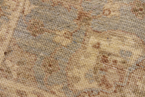 handmade Traditional Kafkaz Blue Ivory Hand Knotted RUNNER 100% WOOL area rug 3' x 13'