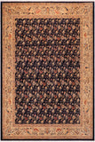 handmade Transitional Kafkaz Blue Tan Hand Knotted RECTANGLE 100% WOOL area rug 9 x 12