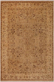 Eclectic Ziegler Ana Taupe/Beige Wool Rug - 9'4'' x 12'1''