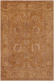 handmade Traditional Kafkaz Brown Tan Hand Knotted RECTANGLE 100% WOOL area rug 9 x 12