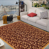 handmade Transitional Kafkaz Red Gold Hand Knotted RECTANGLE 100% WOOL area rug 9 x 12