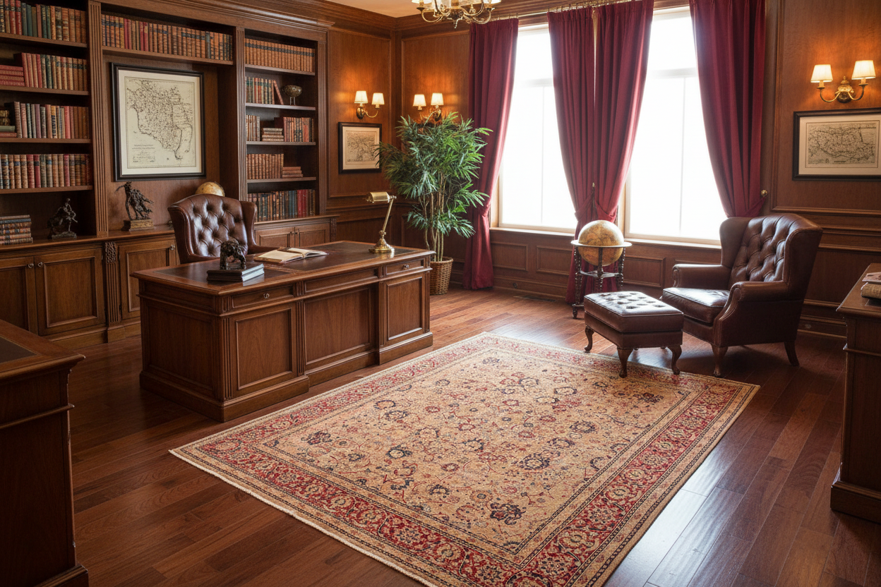 handmade Transitional Tabriz Tan Red Hand Knotted RECTANGLE 100% WOOL area rug 8 x 10