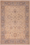 Shabby Chic Ziegler Joesph Tan/Light Blue Wool Rug - 8'2'' x 9'10''