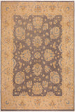 Boho Chic Ziegler Clement Gray/Tan Wool Rug - 10'0'' x 13'4''