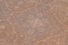 handmade Transitional Kafkaz Lt. Green Lt. Gray Hand Knotted RECTANGLE 100% WOOL area rug 8X10