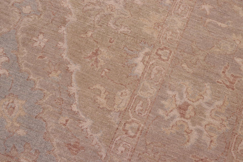 handmade Transitional Kafkaz Lt. Green Lt. Gray Hand Knotted RECTANGLE 100% WOOL area rug 8' x 10'