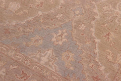 handmade Transitional Kafkaz Lt. Green Lt. Gray Hand Knotted RECTANGLE 100% WOOL area rug 8X10