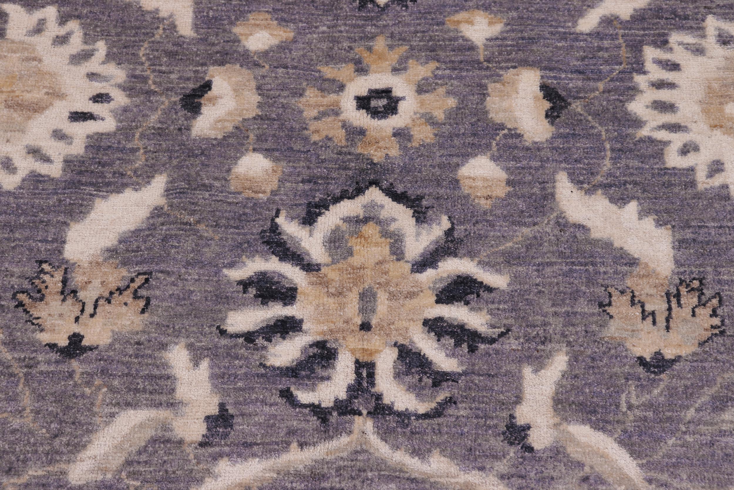 handmade Traditional Kafkaz Gray Blue Hand Knotted RECTANGLE 100% WOOL area rug 9x12