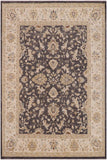 Eclectic Ziegler Moha Gray/Ivory Wool Rug - 8'0'' x 9'9''