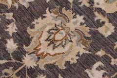 handmade Traditional Kafkaz Gray Ivory Hand Knotted RECTANGLE 100% WOOL area rug 8X10